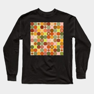 70s disco floor tile Long Sleeve T-Shirt